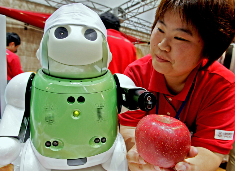 Prototype Robot Exhibition Held In Japan