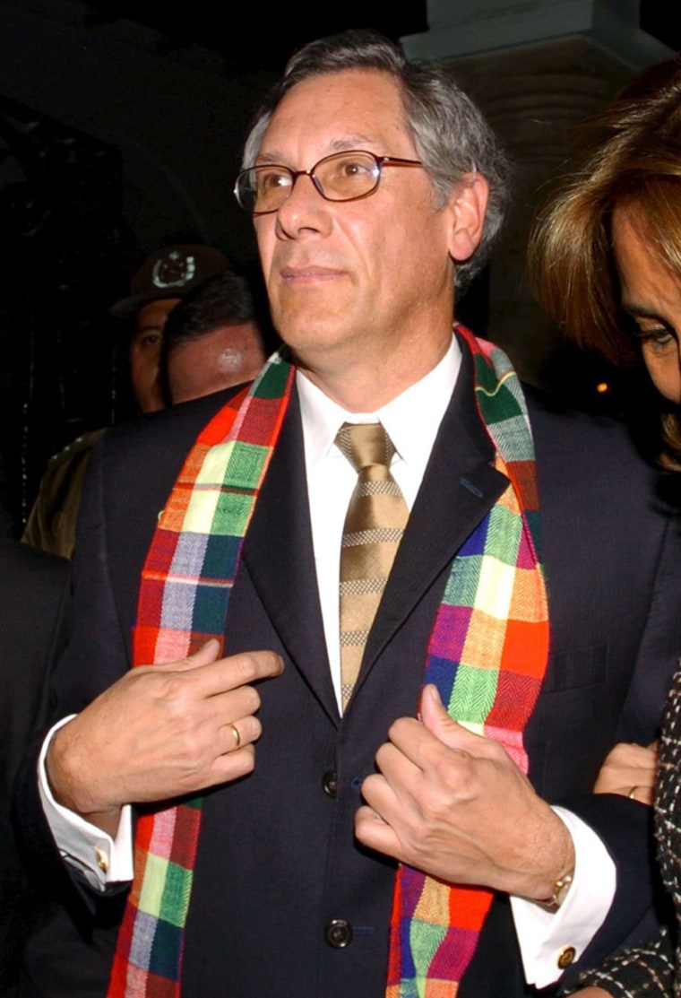 BOLIVIA NEW PRESIDENT VELTZE
