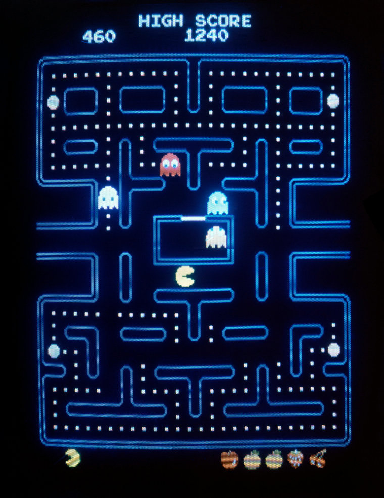 Was it the dot eating? The ghost avoiding? Or just the age-old appeal of the maze?