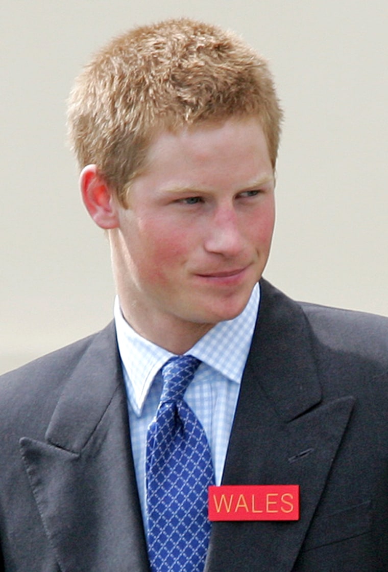 Britain's Prince Harry arrives at Sandhurst Military Academy in south east England