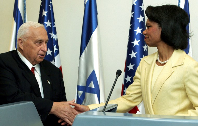 Condoleezza Rice Visits Middle East