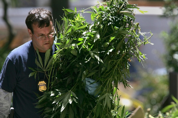 Federal Agents Raid Medical Marijuana Club