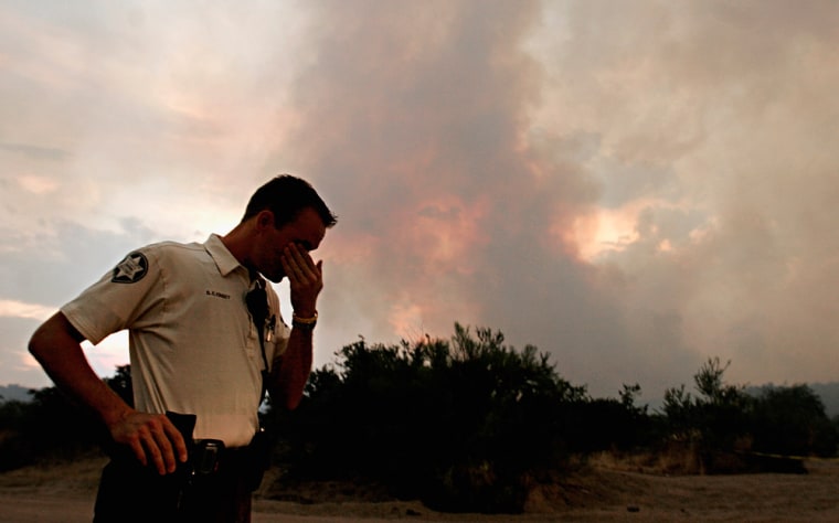 Wildfires Burn In Western U.S.