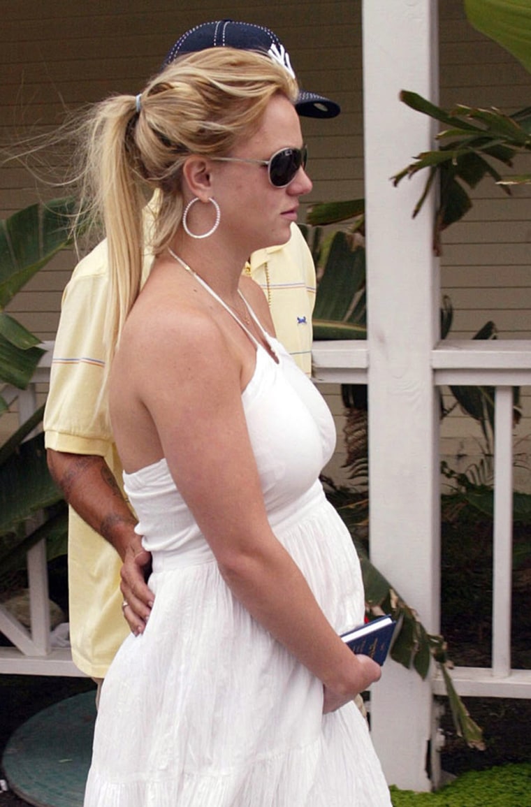 Britney Spears and Kevin Having Dinner in Malibu