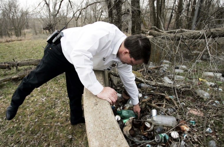 Kansas Police Scour Rural Areas For Meth Labs