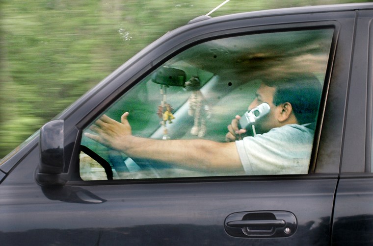 DRIVER ON CELL PHONE