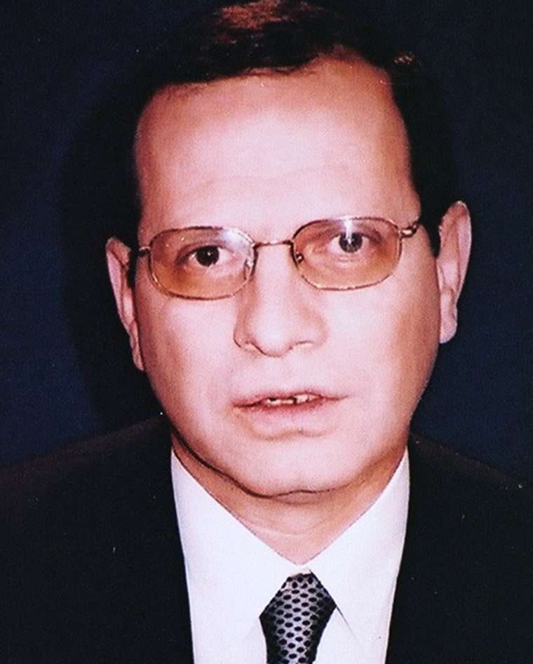 An undated photo of Ihab al-Sherif, Egypt's ambassador to Iraq, who Al-Qaida claimed to have killed in a web statement released on Thursday. 