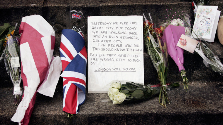 Londoners Come To Terms With The Aftermath Of Bomb Attacks