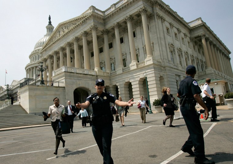 White House, Capitol Evacuated