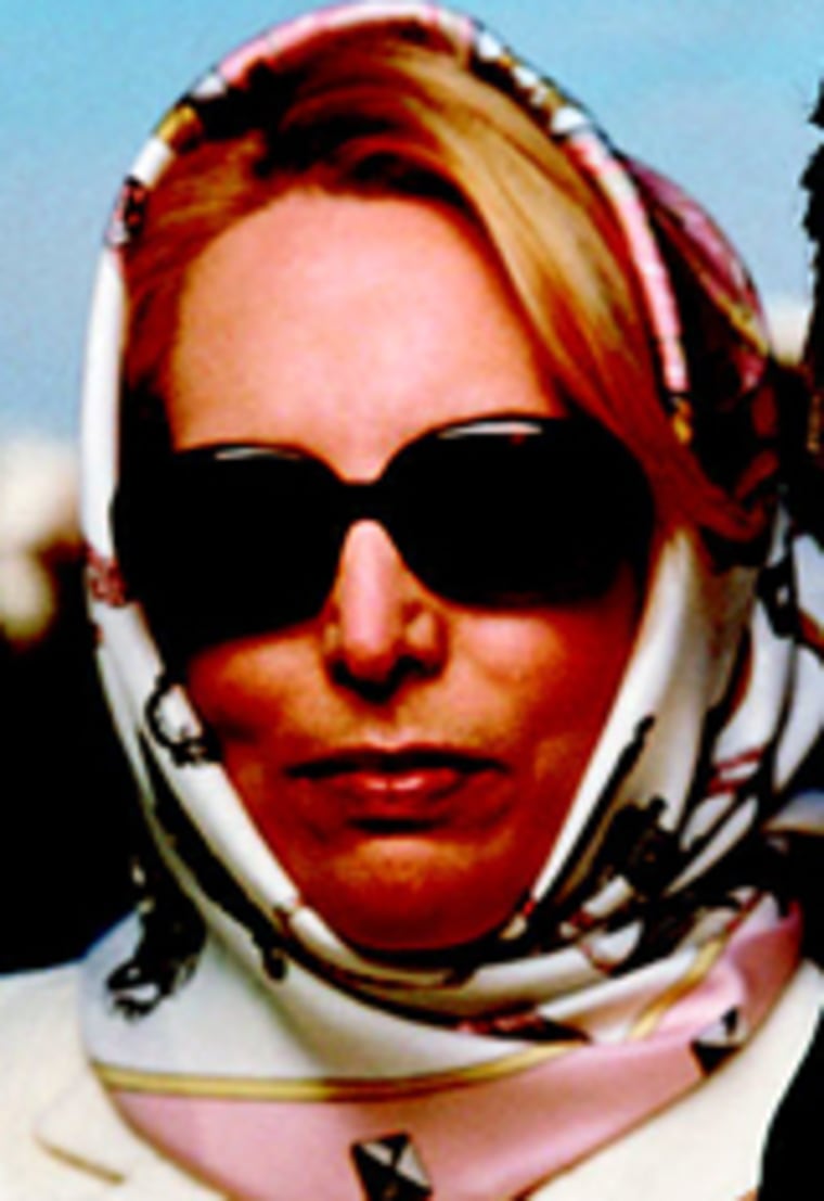 Valerie Plame, whose identity as a CIA undercover officer was leaked to the media, filed suit against Vice President Dick Cheney, his former top aide Lewis "Scooter" Libby and presidential adviser Karl Rove.