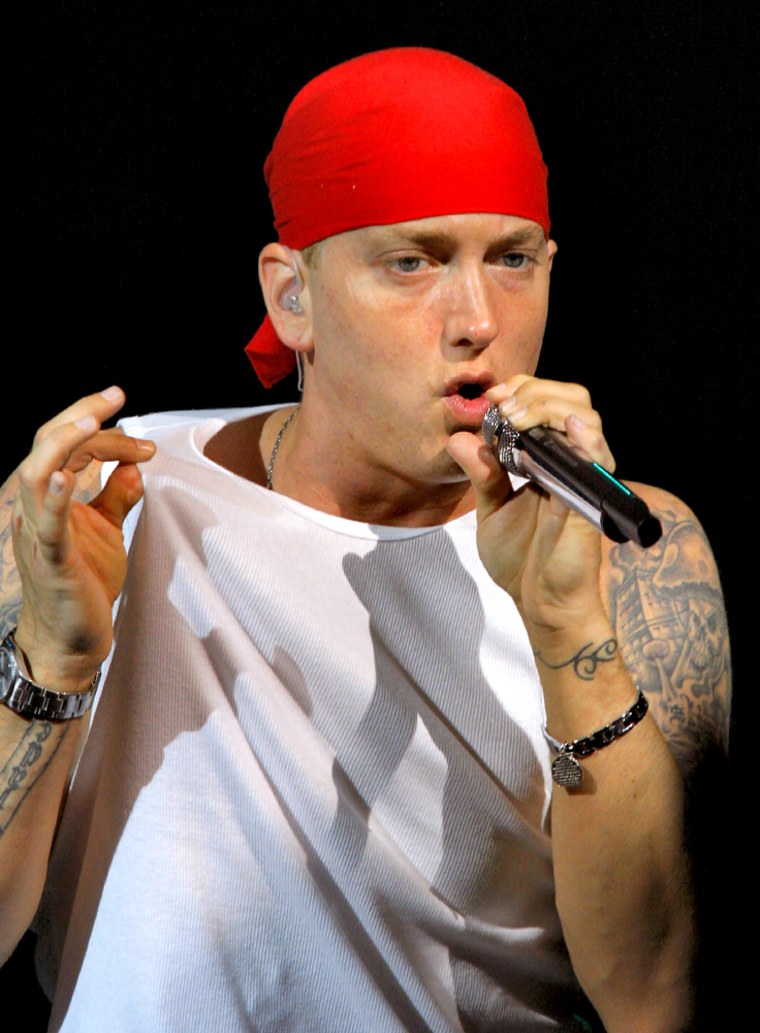 Eminem Performs At Atlantic City House Of Blues Grand Opening Week