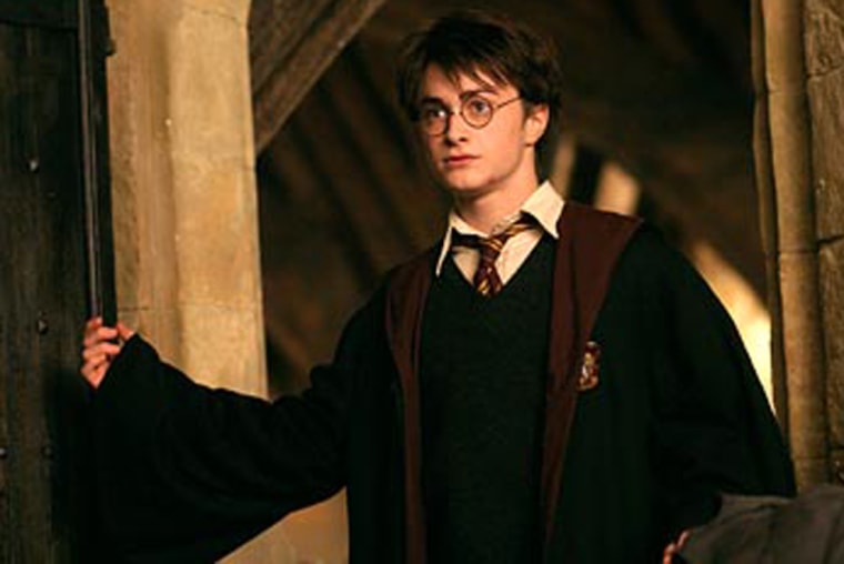 Daniel Radcliffe as Harry Potter in Warner Bros. Harry Potter and the Prisoner of Azkaban - 2004