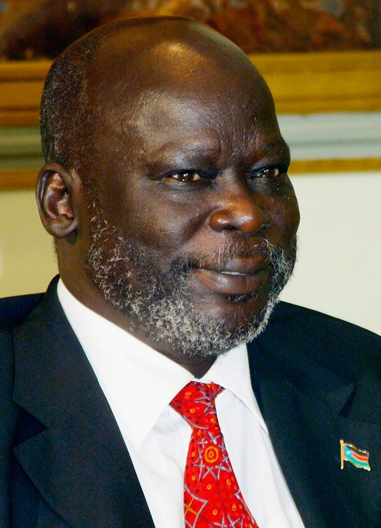 Sudan's First Vice-President John Garang Missing