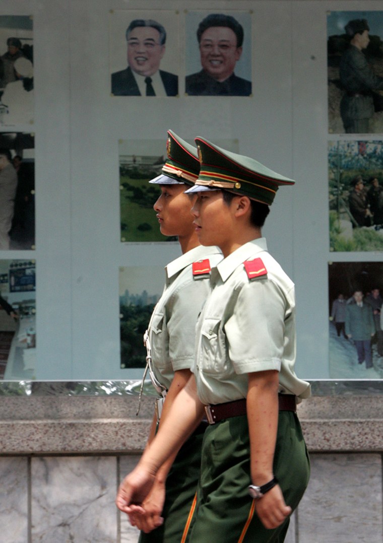 CHINESE PARAMILITARY OFFICERS