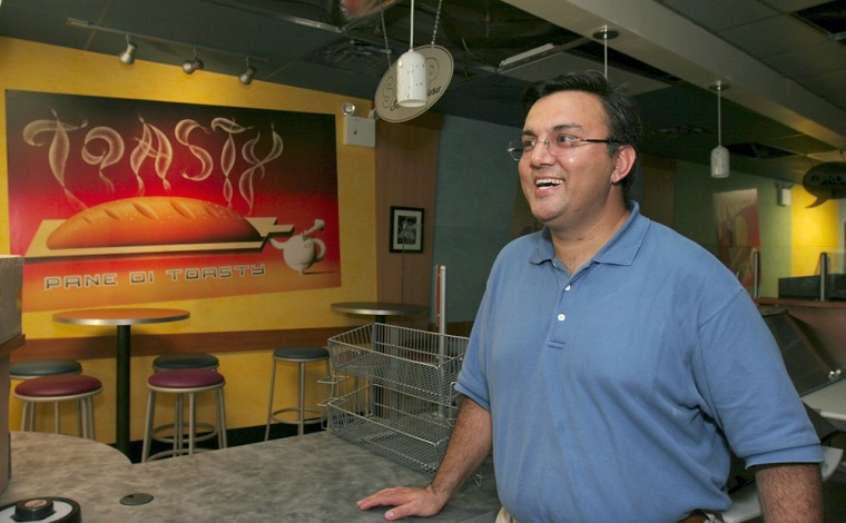 Zahoor Badshah owns a Quiznos Sub franchise in Milford, Conn. The new restaurant is located just down the street from the Subway world headquarters.