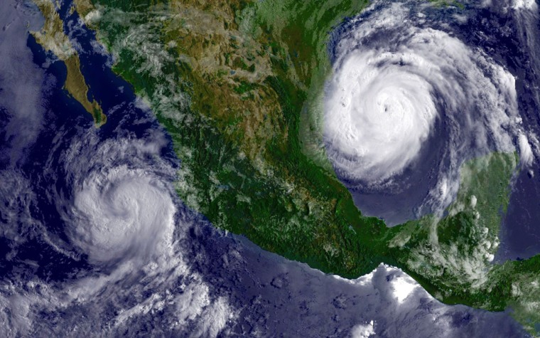 Hurricane Emily Slams Into Yucatan Peninsula