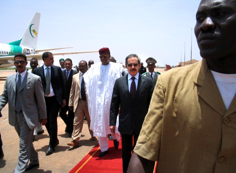 Mauritanian President Maaouiya Ould Taya
