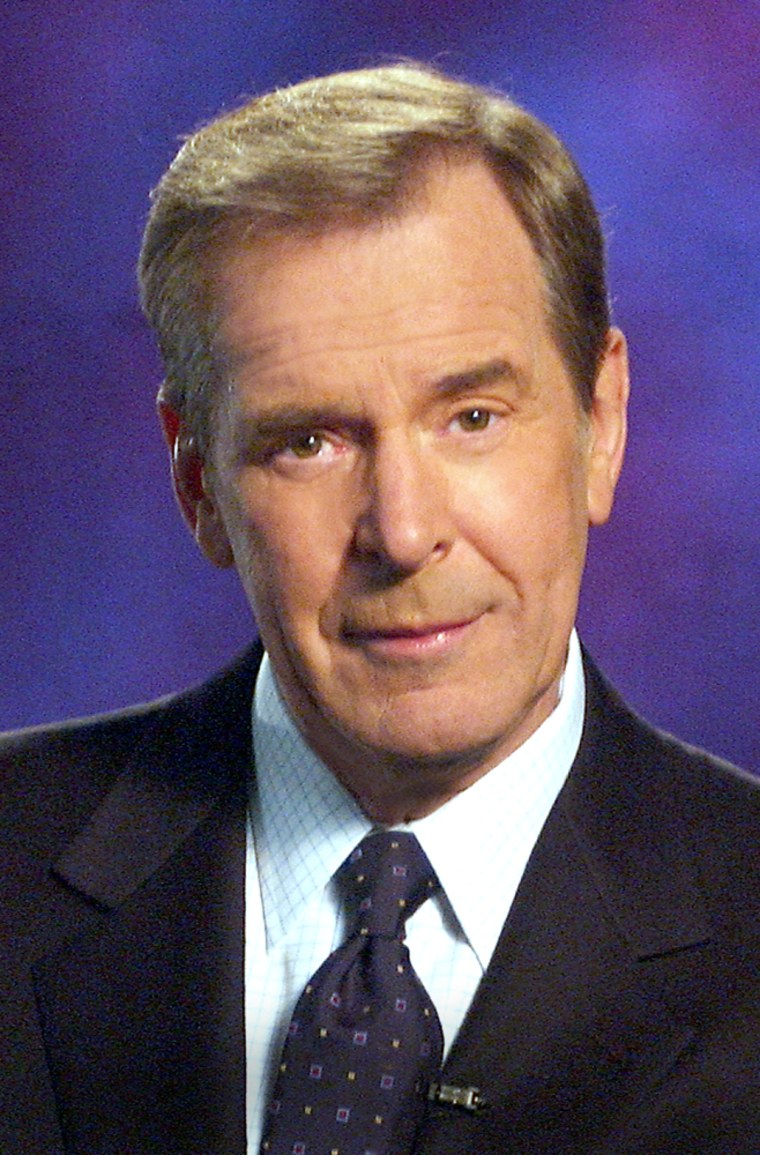 (FILE) Peter Jennings Dies Of Lung Cancer At 67