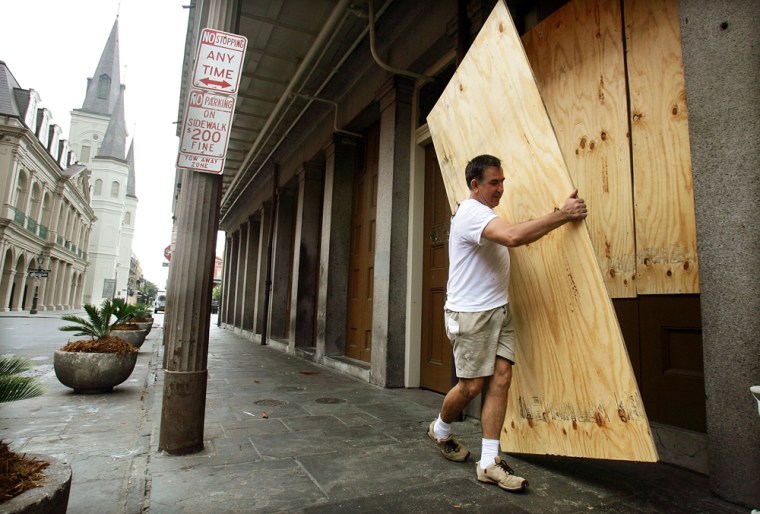 Gulf Coast Braces For Hurricane Katrina