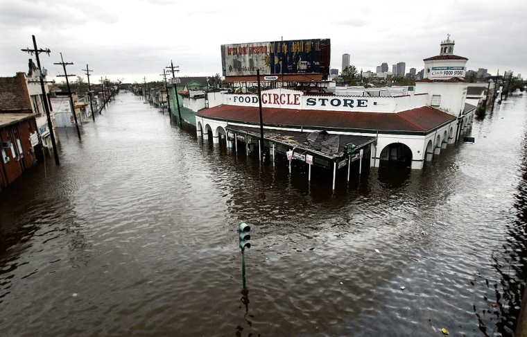 Hurricane Katrina Hits The Gulf Coast