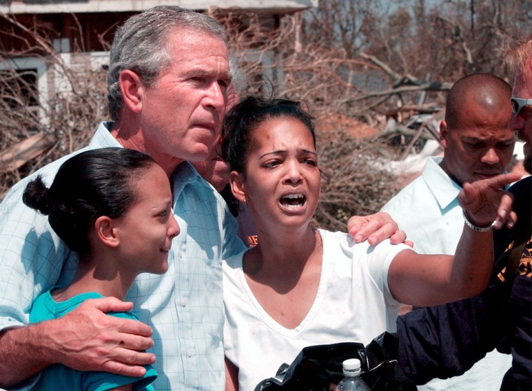 President Bush Visits Survivors of Hurricane Katrina