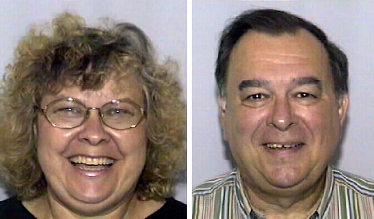 Florida couple accused of abusing children in their custody are seen in police handout photos