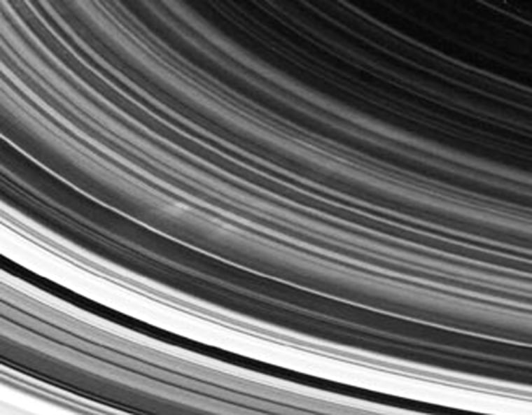 After months of searching, the Cassini orbiter circling Saturn has finally photographed the spokes in the planet's rings.