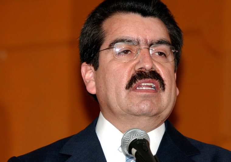 Mexican Public Safety Secretary Ramon Martin Huerta, who headed Mexico's federal police, at a news conference in Mexico City in this January file photo. 