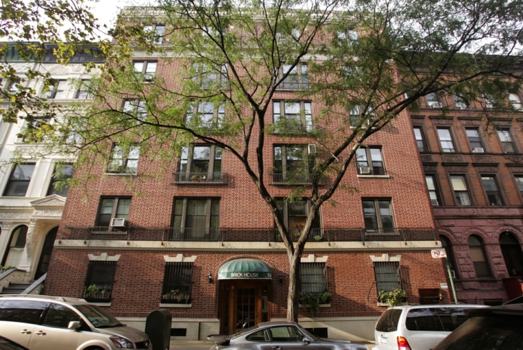 Exterior of an apartment building on the Upper West Side of New York is shown Friday, Sept. 23, 2005, where Frank Fazio purchased a two-bedroom, one-bathroom apartment three months ago for almost one million dollars. For the first time, there are more than one million owner-occupied homes in the United States worth at least $1 million, according to a Census Bureau survey data published late last month. (AP Photo/Diane Bondareff)