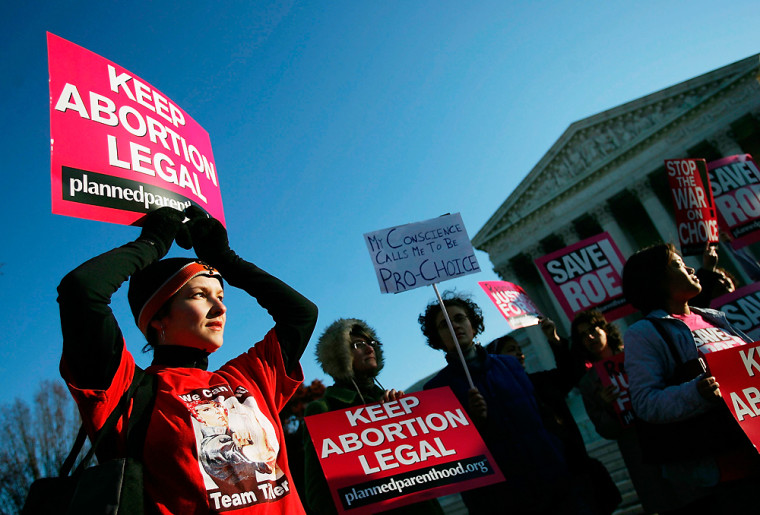 Activists Rally As Supreme Court Hears Abortion Cases