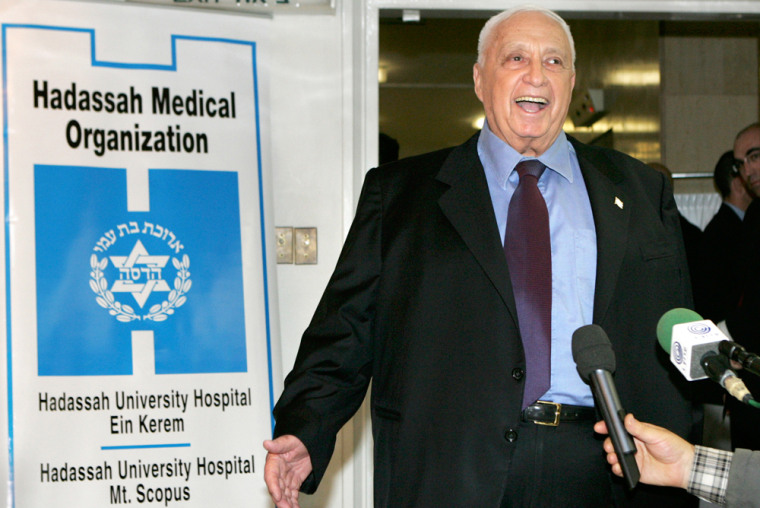 Ariel Sharon Leaves Hospital After Minor Stroke