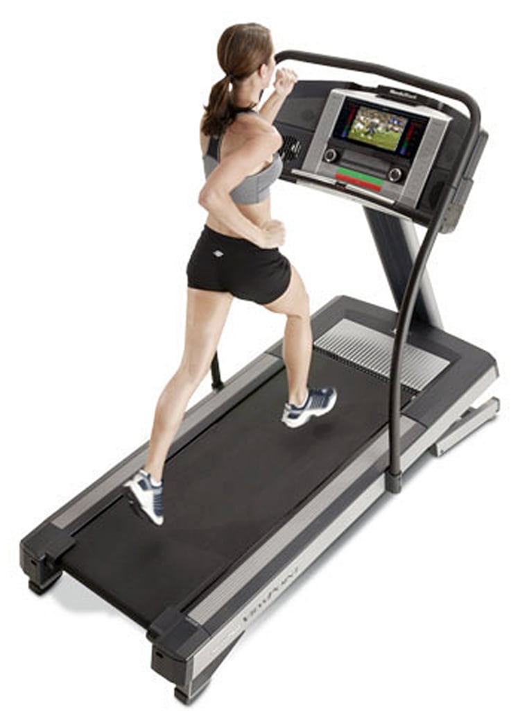 The NordicTrack ViewPoint TV Treadmill not only has a built-in TV, but it's one of several exercise machines compatible with the iFit series of multimedia exercise programs.