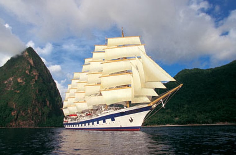 The Royal Clipper, top floating destination