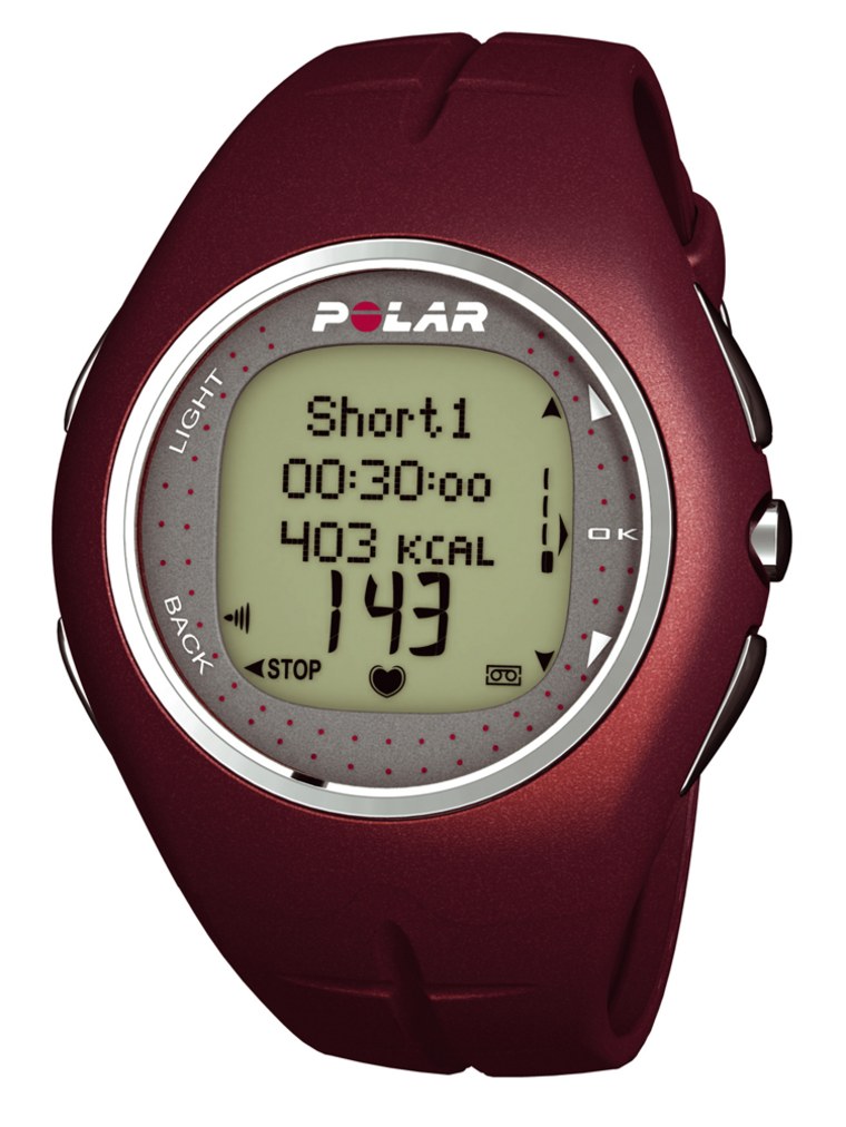 For $160, the Polar F11 will count calories, measure your fitness level and automatically determine what your target heart rate should be for a given workout.