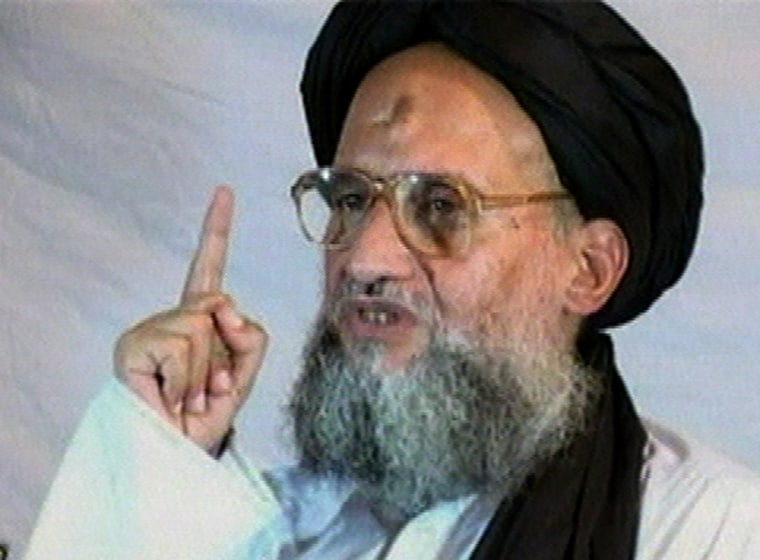 Ayman al-Zawahri said in a videotape that U.S. withdrawing troops from Iraq is a “victory” for Islam.