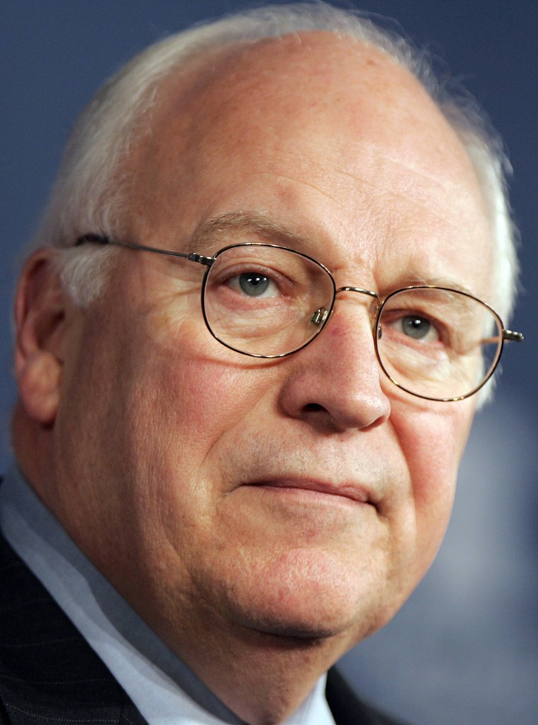 US Vice President Dick Cheney defends th