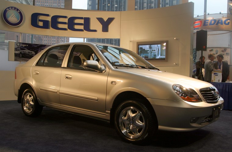 Geely (pronounced ‘jeely’) has been selling cars in China since 1997 and now is preparing to export them into North America. Geely hopes to sell a car similar to this for under $10,000 in 2008. 