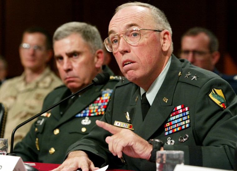 Senate Armed Services Committee Questions U.S. Generals In Prisoner Abuse Case