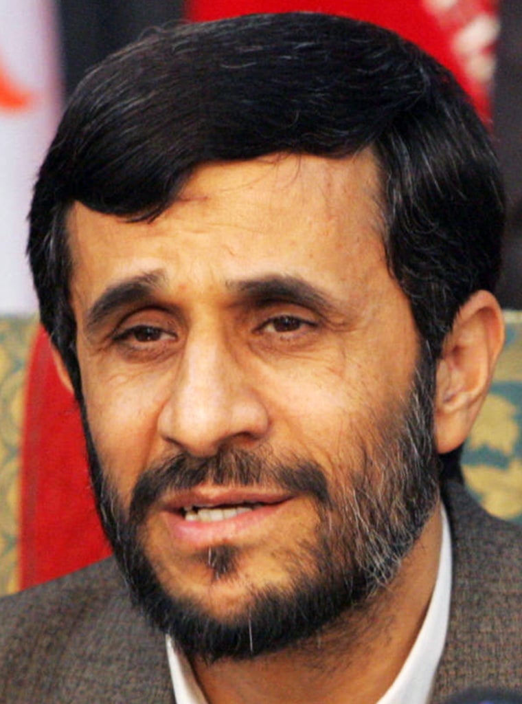 Iranian President Mahmoud Ahmadinejad sp