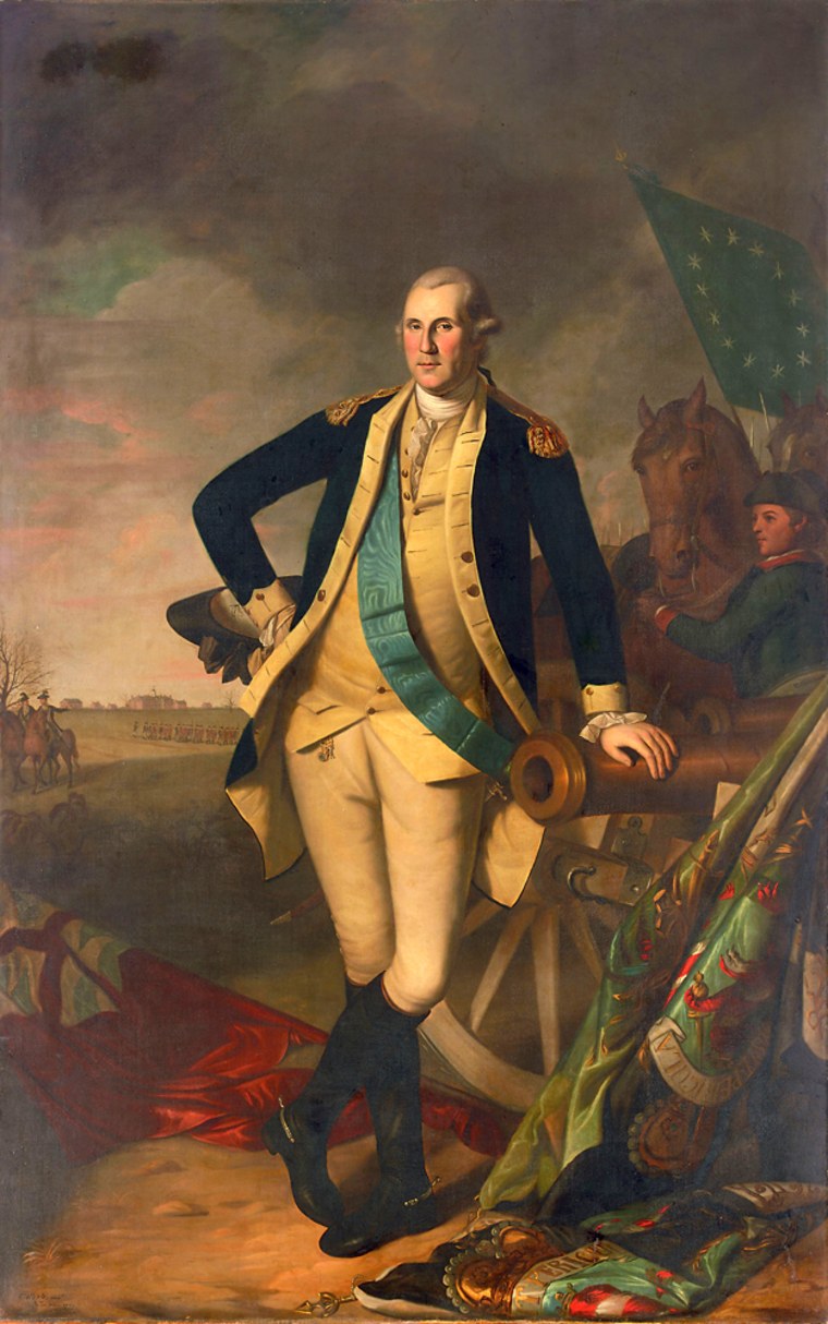 A painting of George Washington by Charles Willson Peale, the premier portrait artist of the American Revolutionary period, was expected to fetch between $10 million and $15 million at Christie's auction house on Saturday, but it sold for more than $20 million.