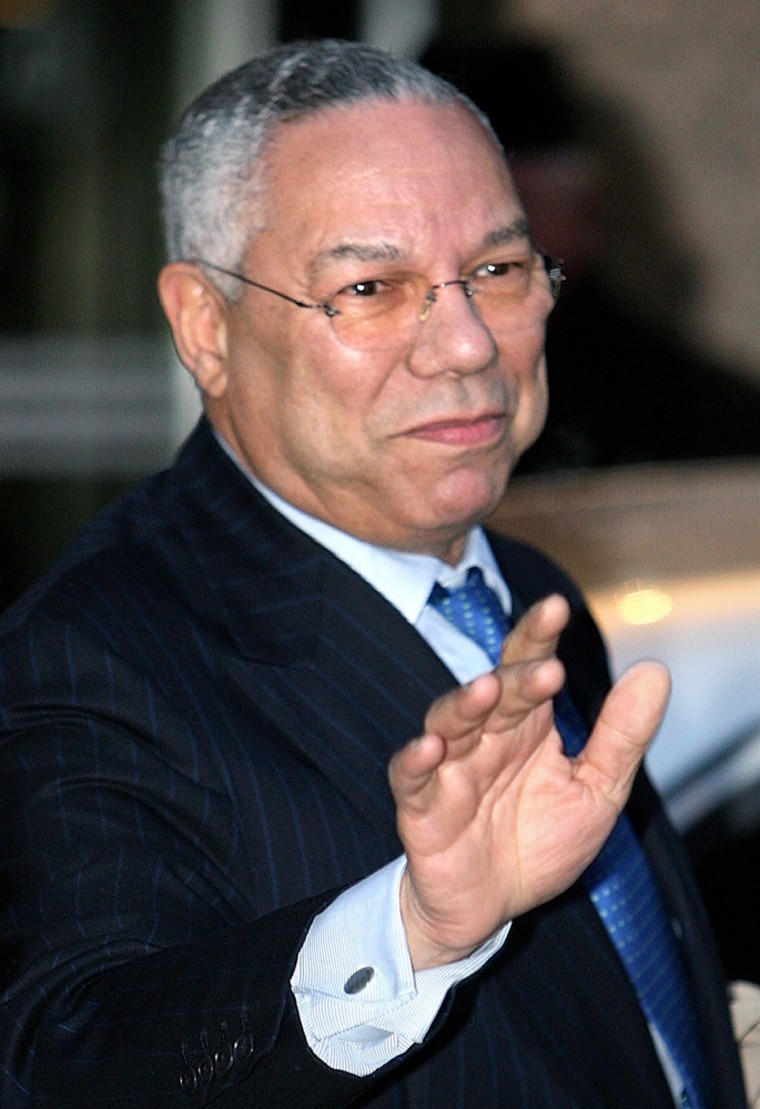 Colin Powell In Glasgow To Speak At Dinner