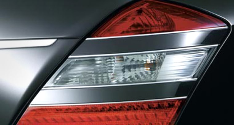 In Europe, the Mercedes S-class uses Adaptive Brake Light technology that flashes brake lights if the car is brought to a stop from a very high speed.
