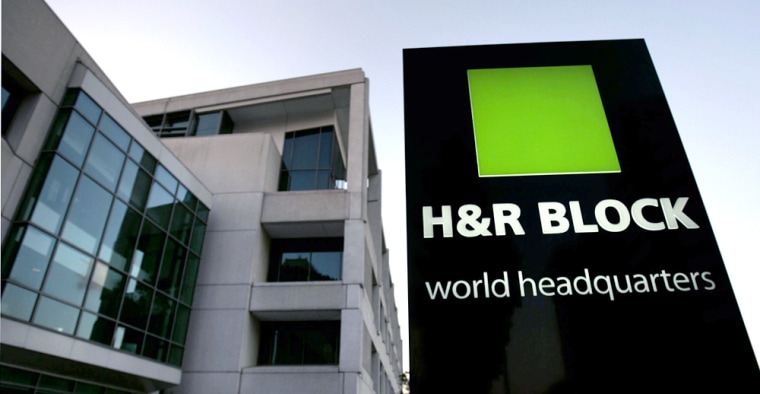 H&R Block said the tax miscalculation created a $32 million liability.