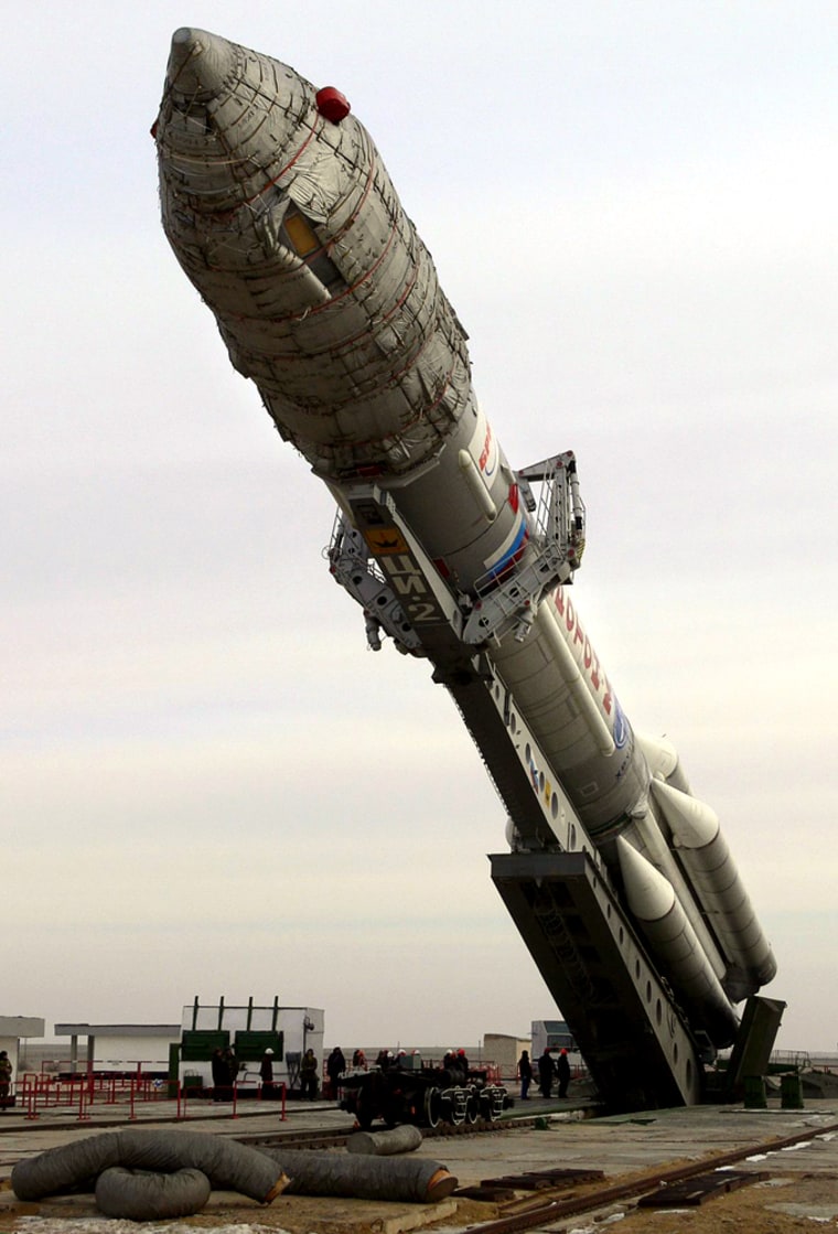 Russian Proton-M space cargo rocket is b