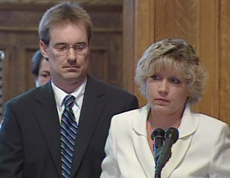 Jean Haff and husband. victim's family