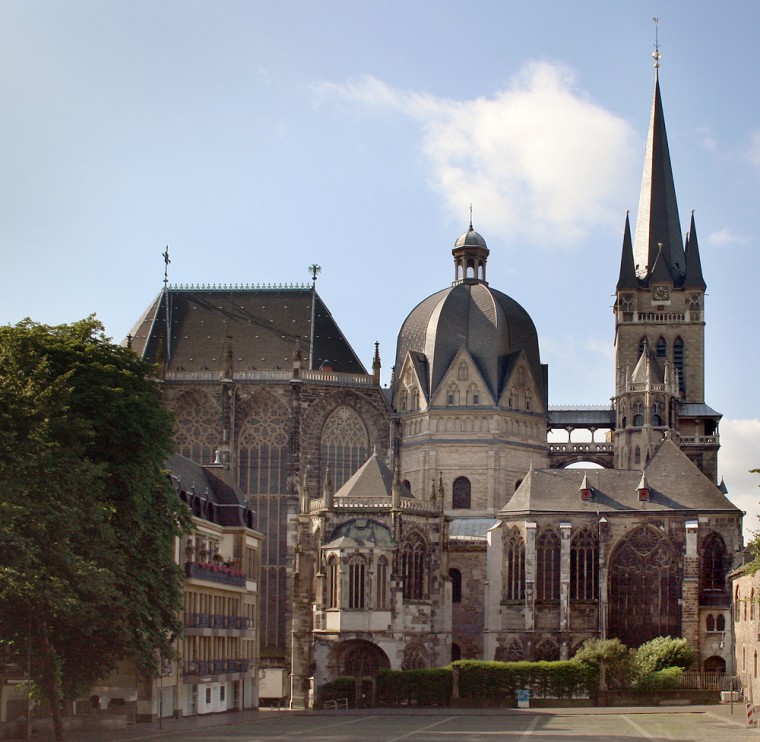 North view of the Aachen Cathedral
