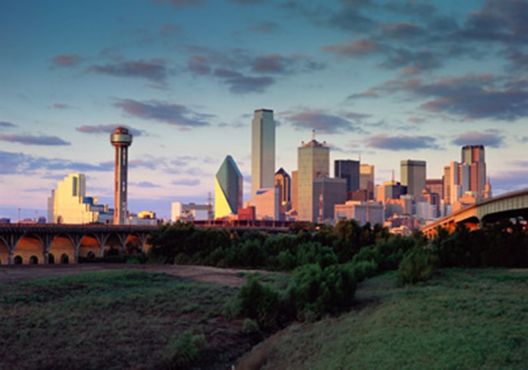 The Dallas skyline is pictured in this file photo. Texas is the most expensive state to insure a home, according to the National Association of Insurance Commissioners.