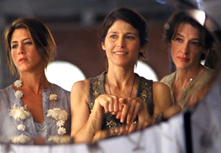 Jennifer Aniston, Catherine Keener and Joan Cusack in Sony Pictures Classics' Friends With Money - 2006