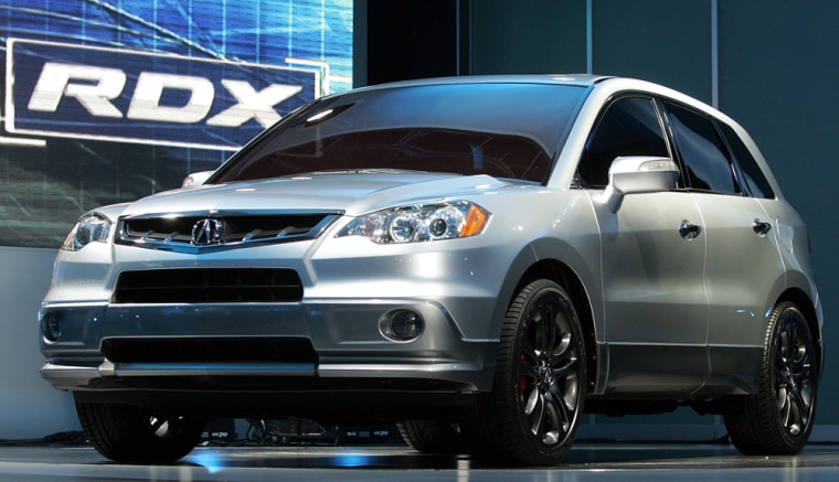 Acura RDX prototype SUV is unveiled at Detroit Auto Show in Michigan
