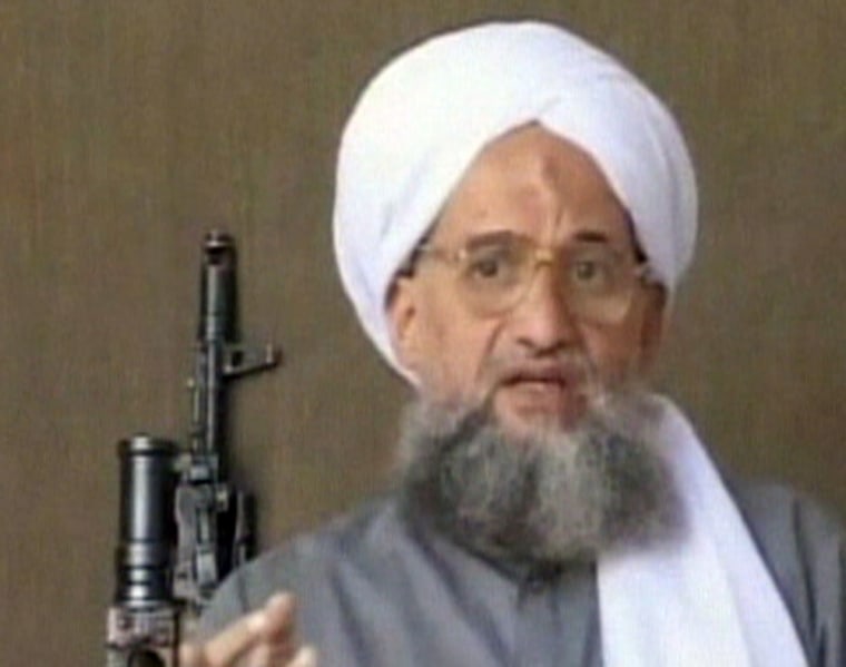 Ayman al-Zawahri, the deputy leader of al-Qaida, appears in a video posted on the Web.